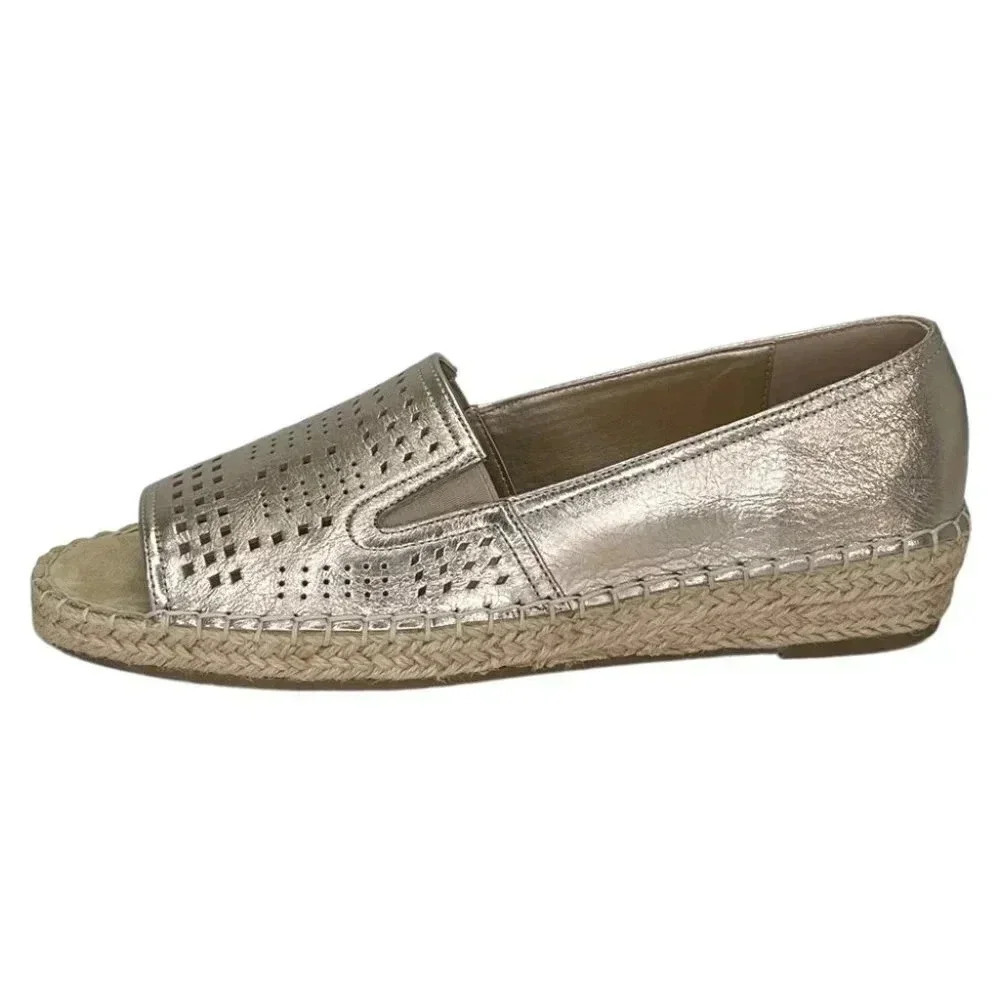 Bella Vita Cora Champagne Leather Women's Loafers - Picture 3 of 11